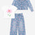 Medium Blue Wash Pink Floral | Ivory Pink Floral - NEW!