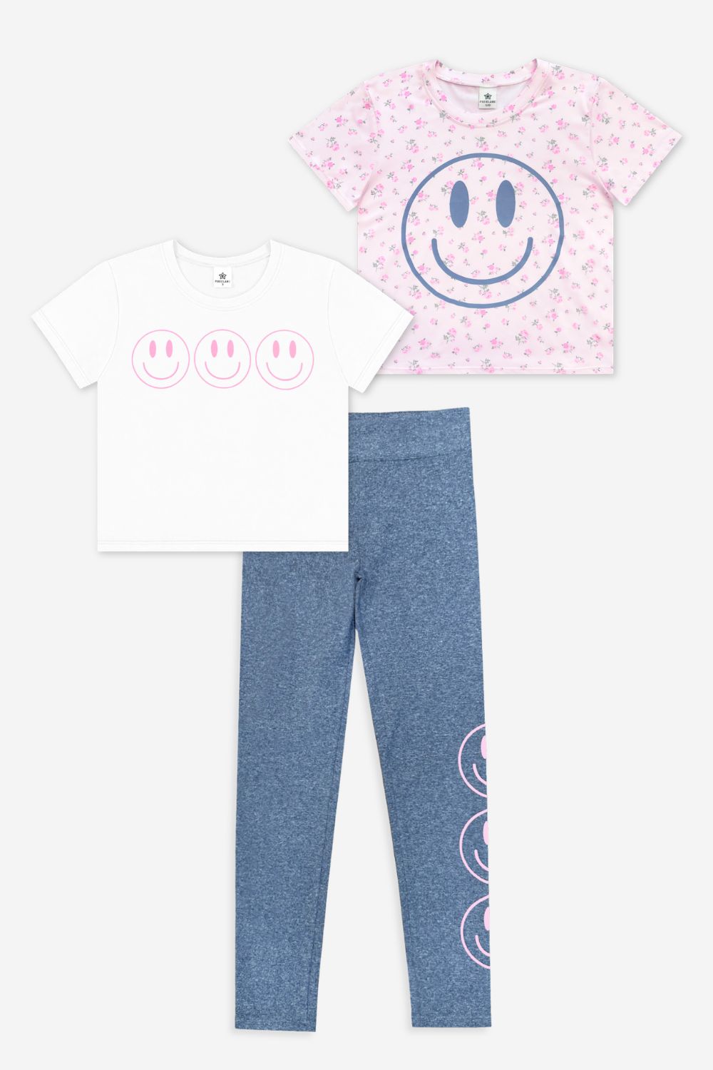 3 Pack Happy Easy Tees & Legging - Pocket Full of Happy - NEW!