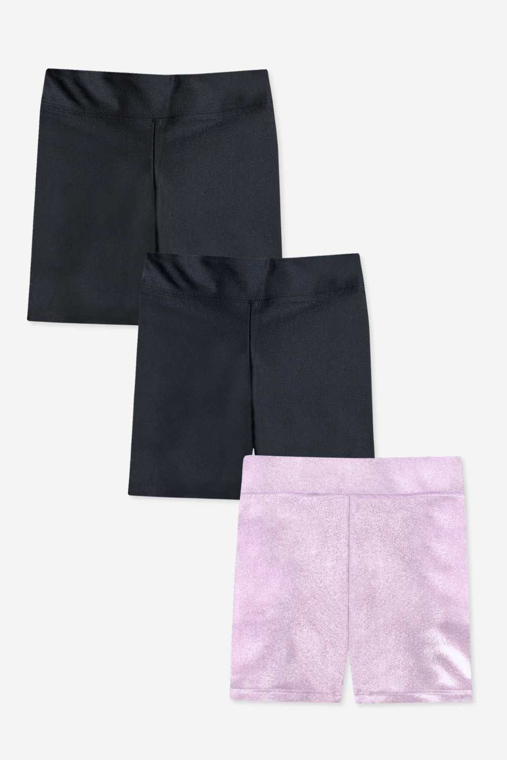 3-Pack High Shine Under Dress & Tumble Short