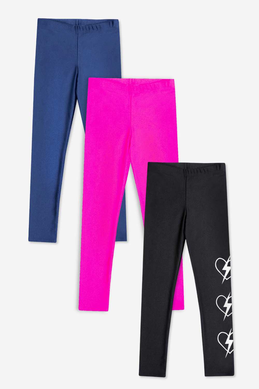 3-Pack High Shine Legging