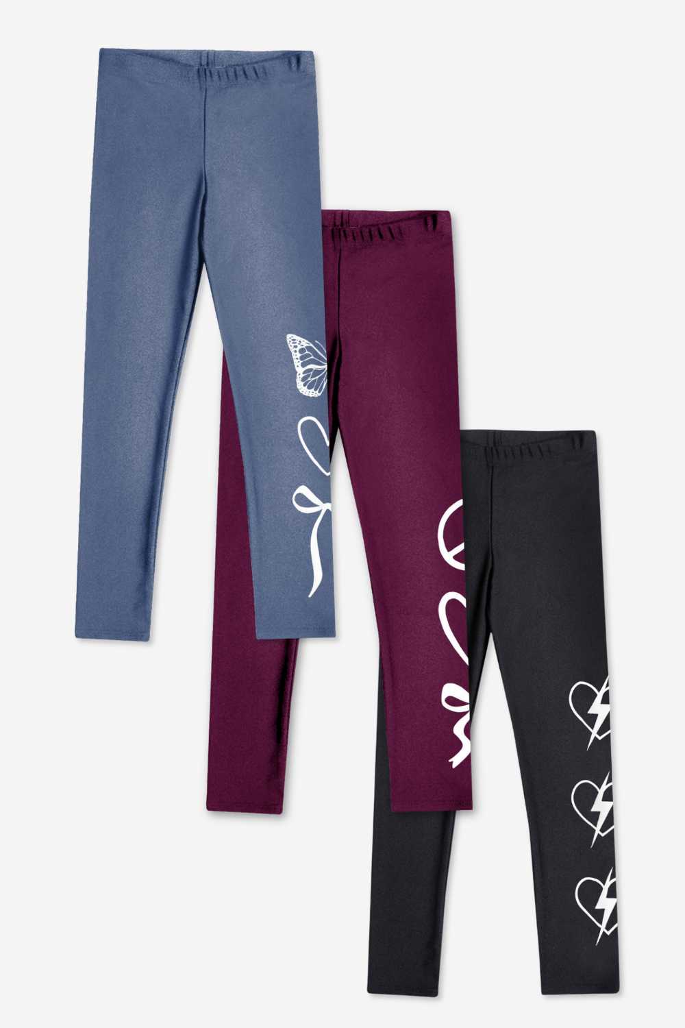 3-Pack High Shine Legging