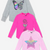 Pink Rainbow Star | H. Grey Butterfly | Pink Peace Elements - NEW