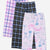 Black White Blue Plaid | Pink Bows | Pink Navy Plaid - NEW!