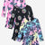Rainbow Tie Dye | Pink Rainbow Bow | Black Smile - NEW!