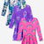 Purple Graffiti Rainbow | Hot Pink Rainbow | Tie Dye Rainbow Elements - NEW!