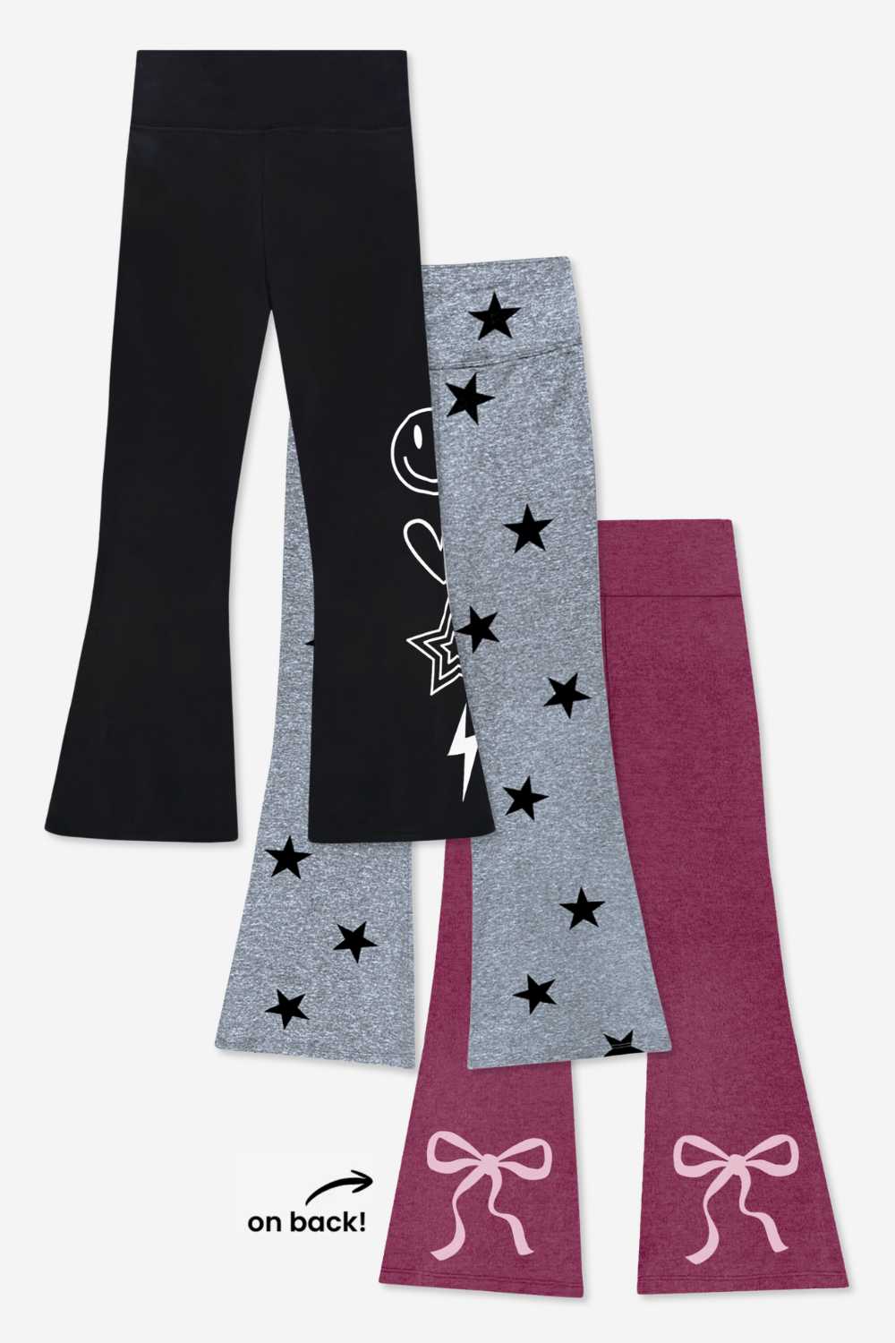 3-Pack Simply Soft Luxe Flare Legging