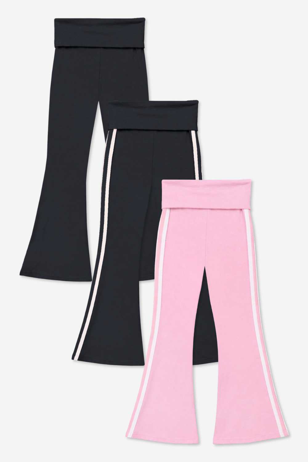 3 Pack Simply Soft Luxe Foldover Flare