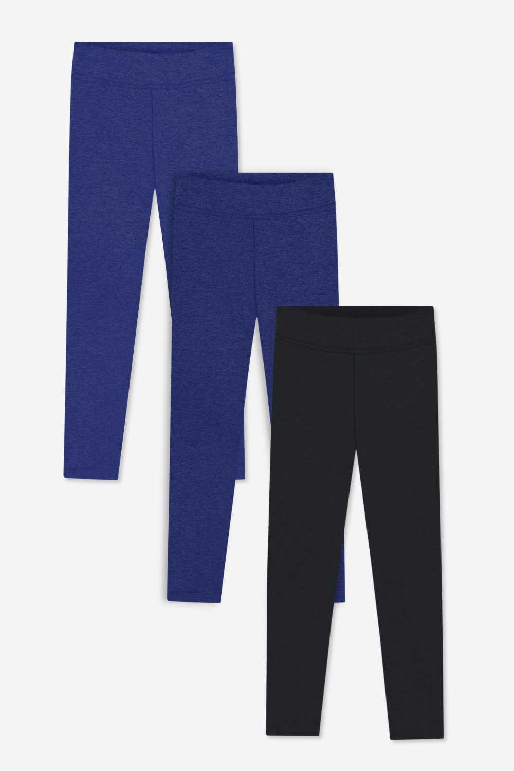 3-Pack Simply Soft Luxe Legging - Navy Heather Blue (x2) | Black - NEW!