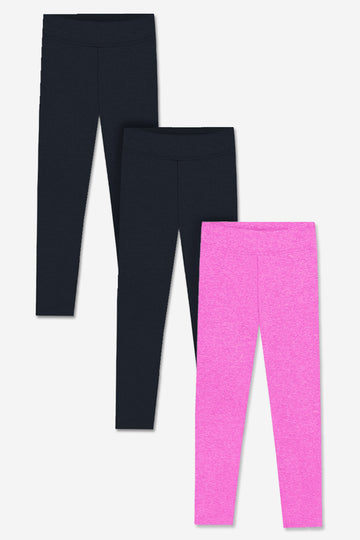 3-Pack Simply Soft Luxe Legging - Black | Dark Pink - NEW!