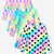Rainbow Ringpop | Lilac Rainbow Gummy Bear | Rainbow Heart - NEW!