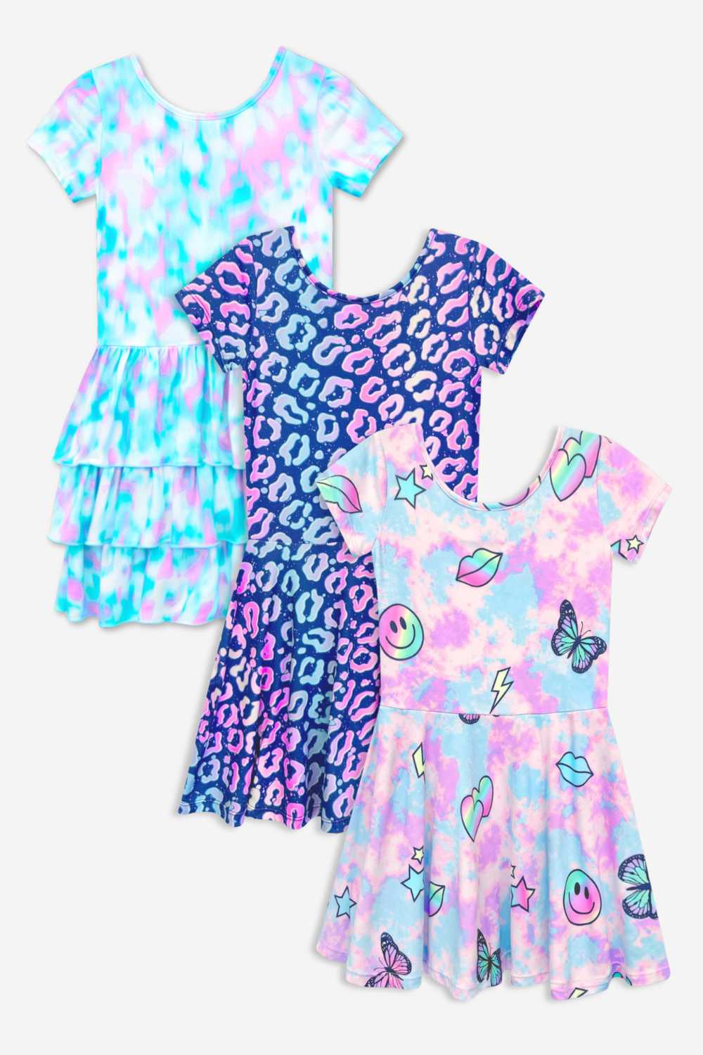 3-Pack Simply Soft Short Sleeve Dress