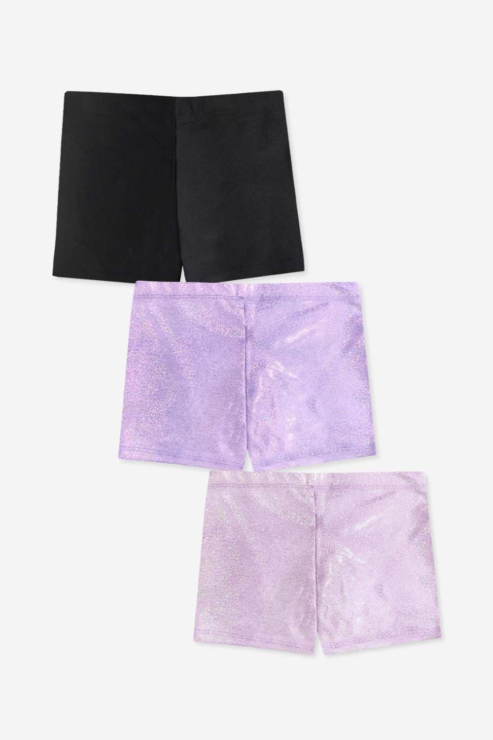 3-Pack High Shine Under Dress & Tumble Short