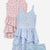 Ice Blue & Pink Rose Floral - NEW!