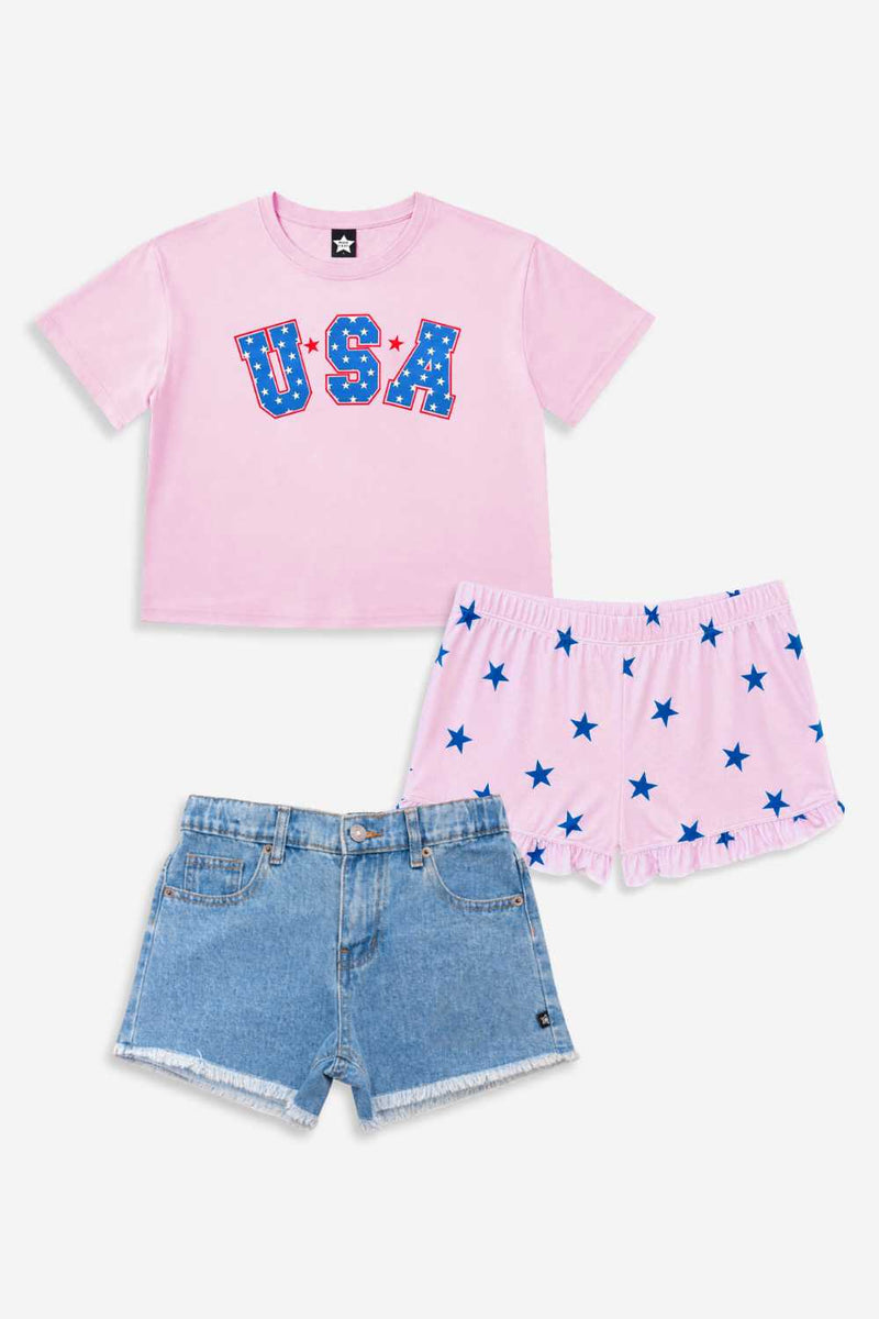 3 Pack Pretty in Pink Americana - Pretty in Pink Americana - NEW!