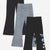 Black Pastel Rainbow Sketch Emoji | Steel Black Stars | Black - NEW!