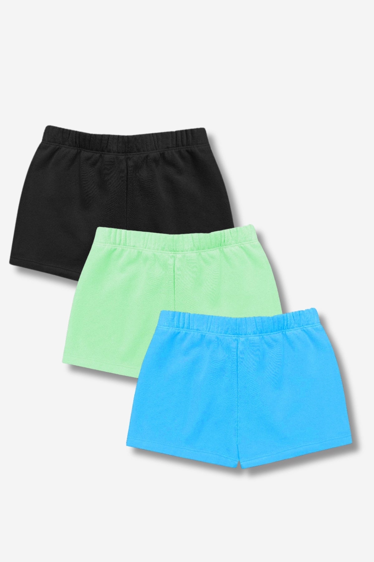 Multipack: Cotton Soft French Terry Dolphin Short