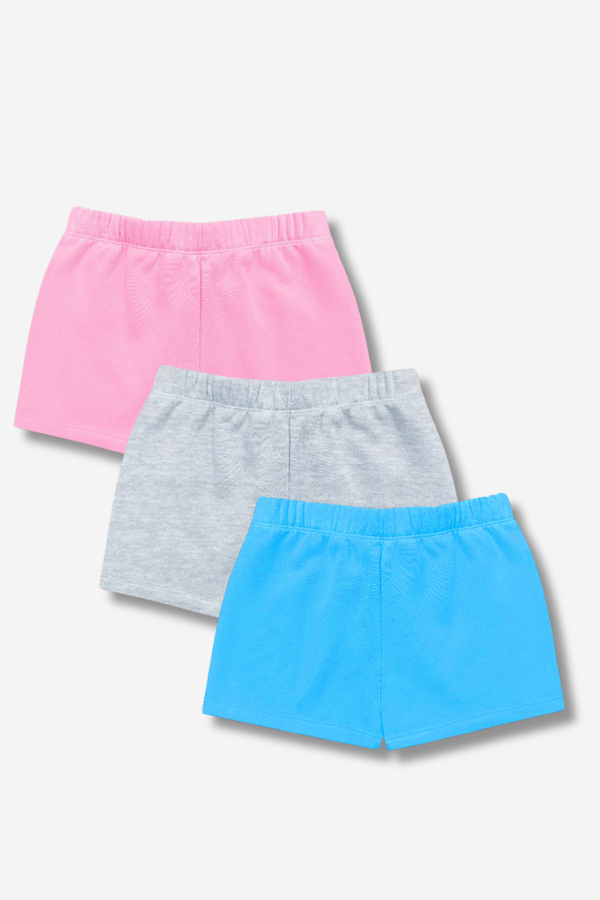 Multipack: Cotton Soft French Terry Dolphin Short