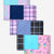 Ice Pink Sun & Moon | Black White Plaid | Pink Navy Plaid | Lilac Pastel Splatter - NEW!