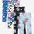 Black Rainbow Leopard Smile | Rainbow Tie Dye | Denim Leopard Star | Denim Emojis - NEW!