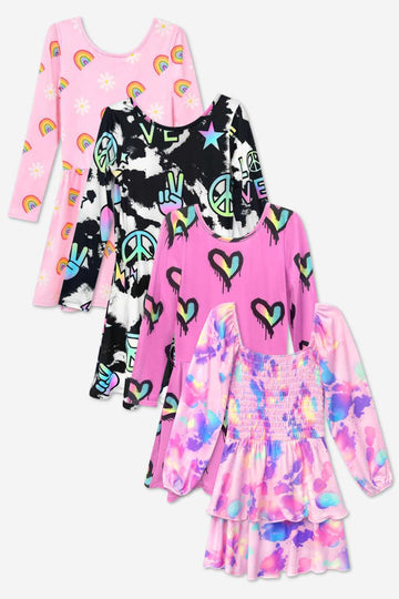 【INK】CaRouseLamBRa LONG-SLEEVE DRESS PACK INK】CaRouseLamBRa LONG-SLEEVE DRESS PACK 【公式通販】