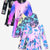Rainbow Tie Dye | Purple Pink Elements | Black Smile | Pink Tie Dye Emoji - NEW!