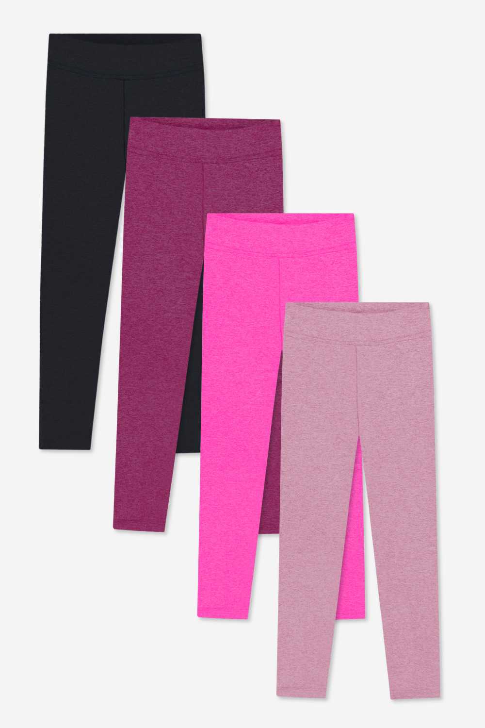 4-Pack Simply Soft Luxe Legging - Black (x2) | Neon Pink | Pink Mauve - NEW!
