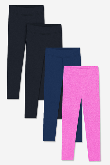 4-Pack Simply Soft Luxe Legging - Black | Dark Pink | Navy - NEW!
