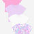 Neon Pink | White | Lavender | Lilac Tie Dye - NEW!