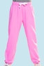 French Terry Luxe Sweatpant - Bubble Pink