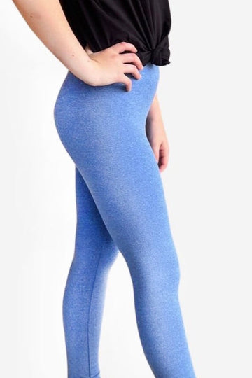 Simply Soft Luxe Long Legging - Heather Royal Blue