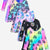Rainbow Tie Dye | Purple Pink Elements | Black Smile | Pink Tie Dye Emoji | Rainbow Star - NEW!