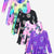 Purple Pink Elements | Pink Rainbow Bow | Black Smile | Rainbow Star | Purple Graffiti Rainbow - NEW!