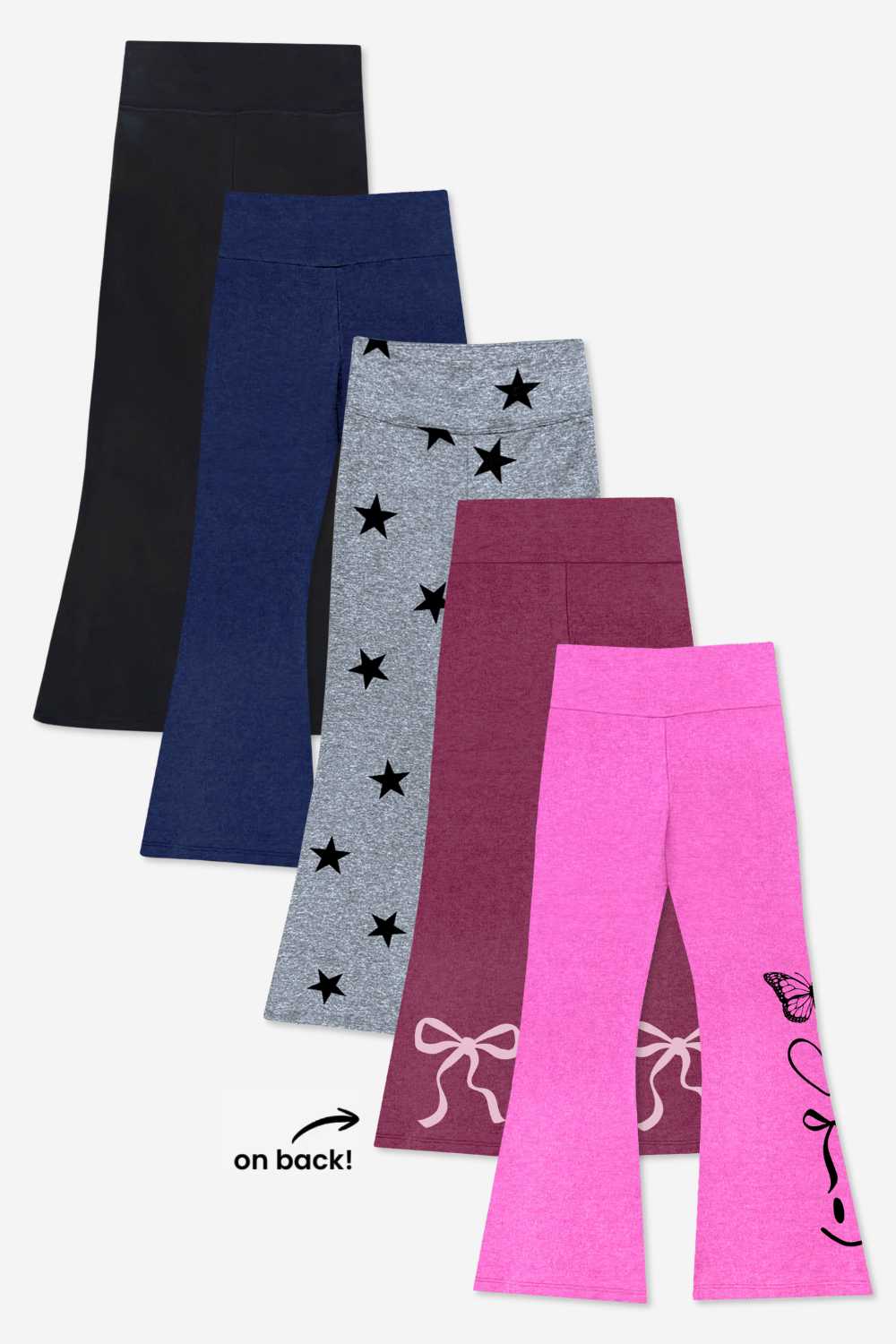 5-Pack Simply Soft Luxe Flare Legging
