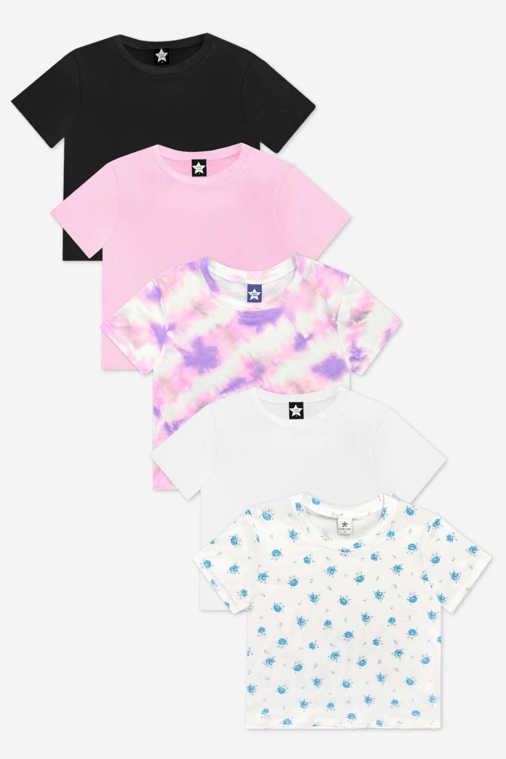 5-Pack Simply Soft Easy Tee