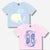 Blue Diamond Heart | Pink Cowboy Boot