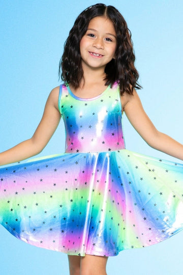 Glitter Tank Super Twirl Dress