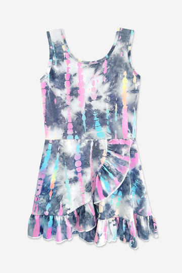 Simply Soft Tank Ruffle Flounce Dress