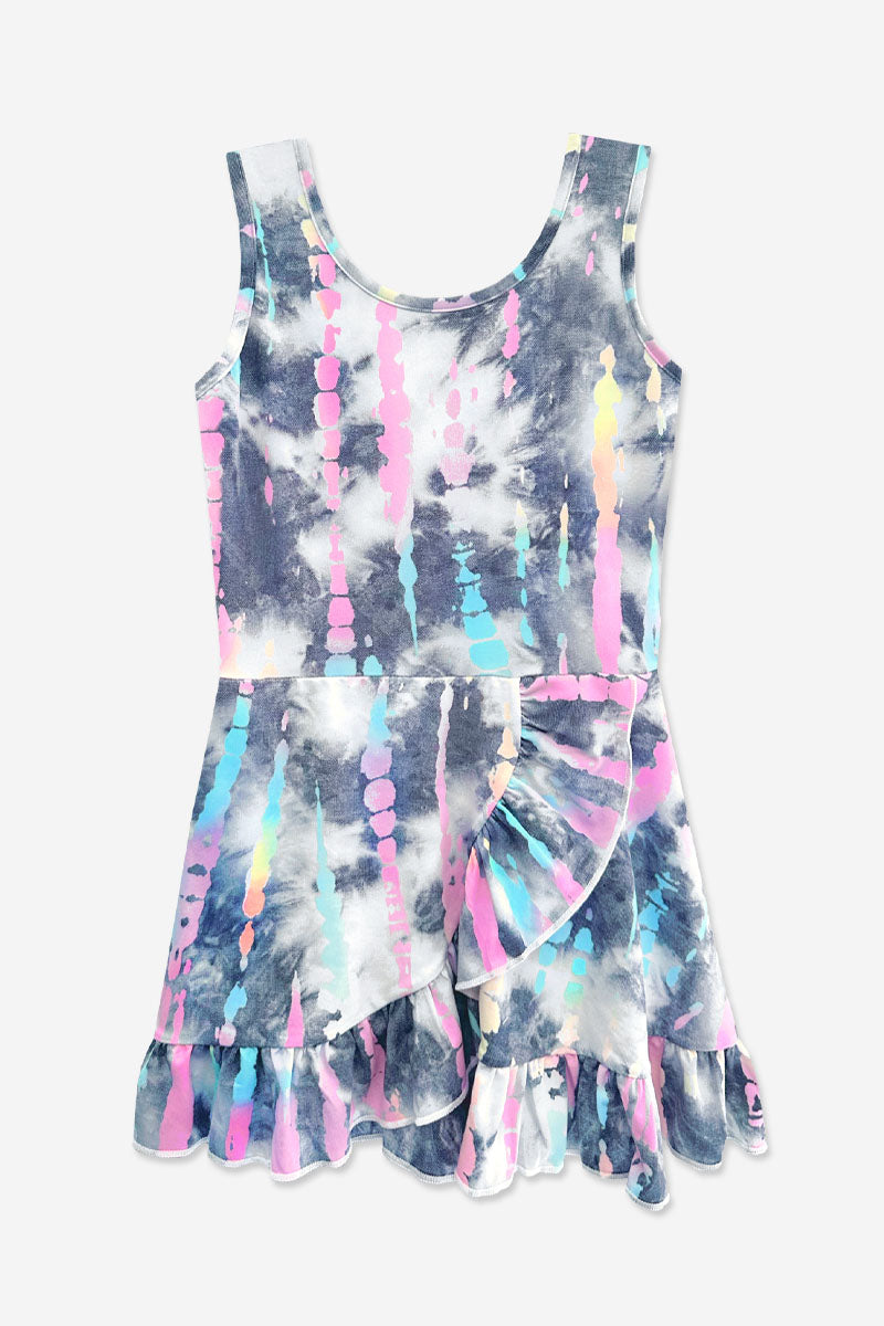 Simply Soft Tank Ruffle Flounce Dress