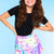 Neon Tie Dye Star