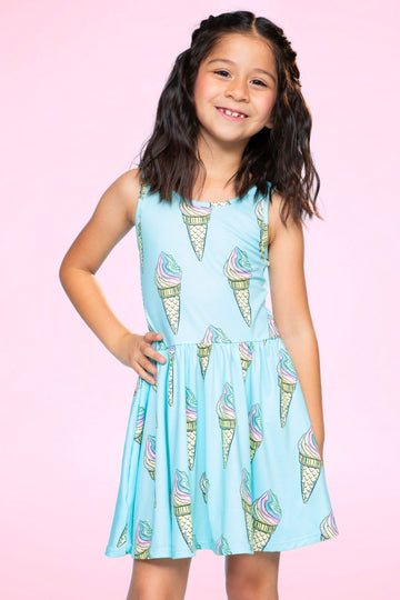 Simply Soft Tank Scoop Back Be Happy Dress