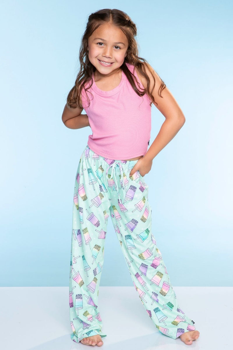 Multipack: Simply Soft Karate Pant - Matcha Mint Boba | Neon Pink Bomb Pop - Image 2