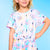 Pastel Tie Dye Heart Bolt