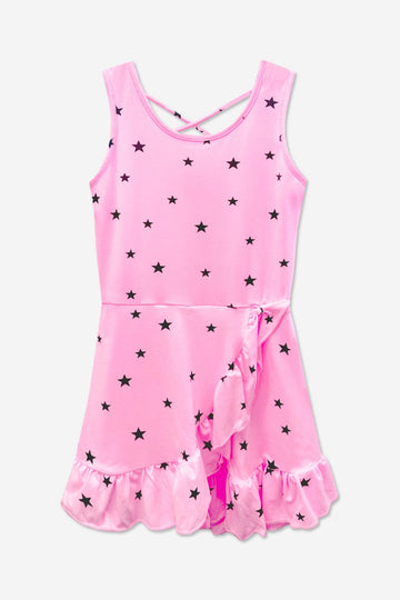 Simply Soft Tank Ruffle Flounce Dress