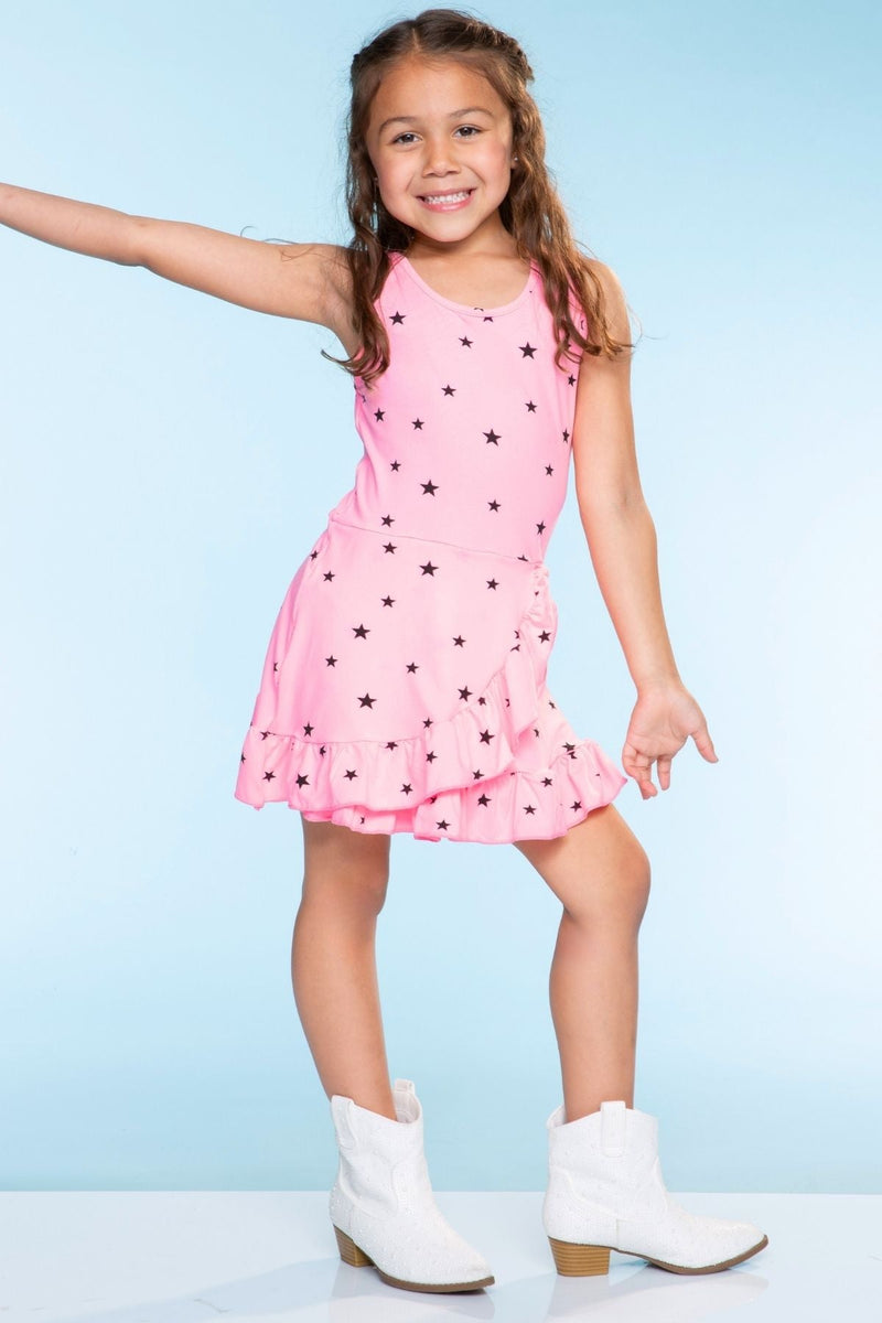 Simply Soft Tank Ruffle Flounce Dress