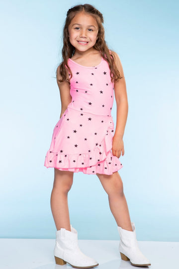 Simply Soft Tank Ruffle Flounce Dress