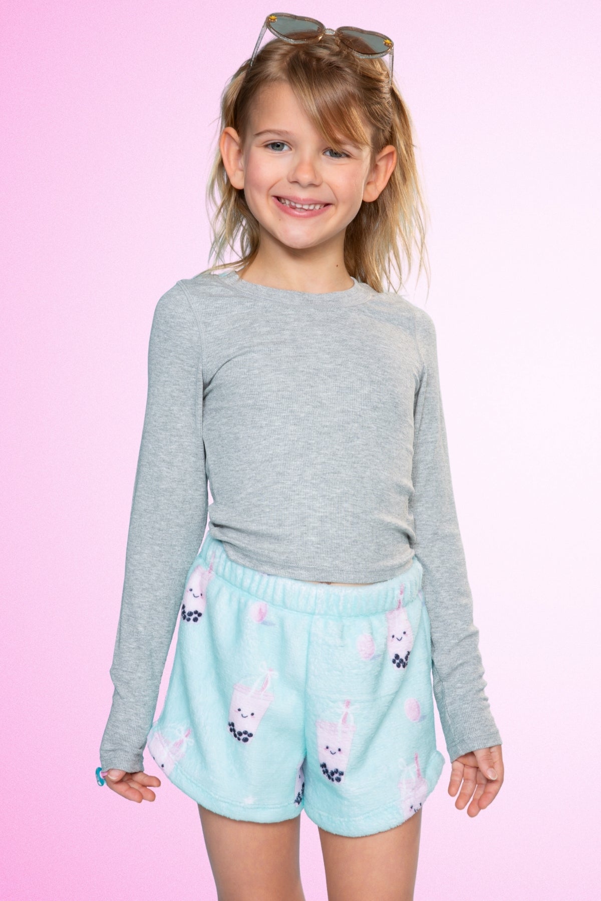 Fuzzy Plush Dolphin Short – PixieLane