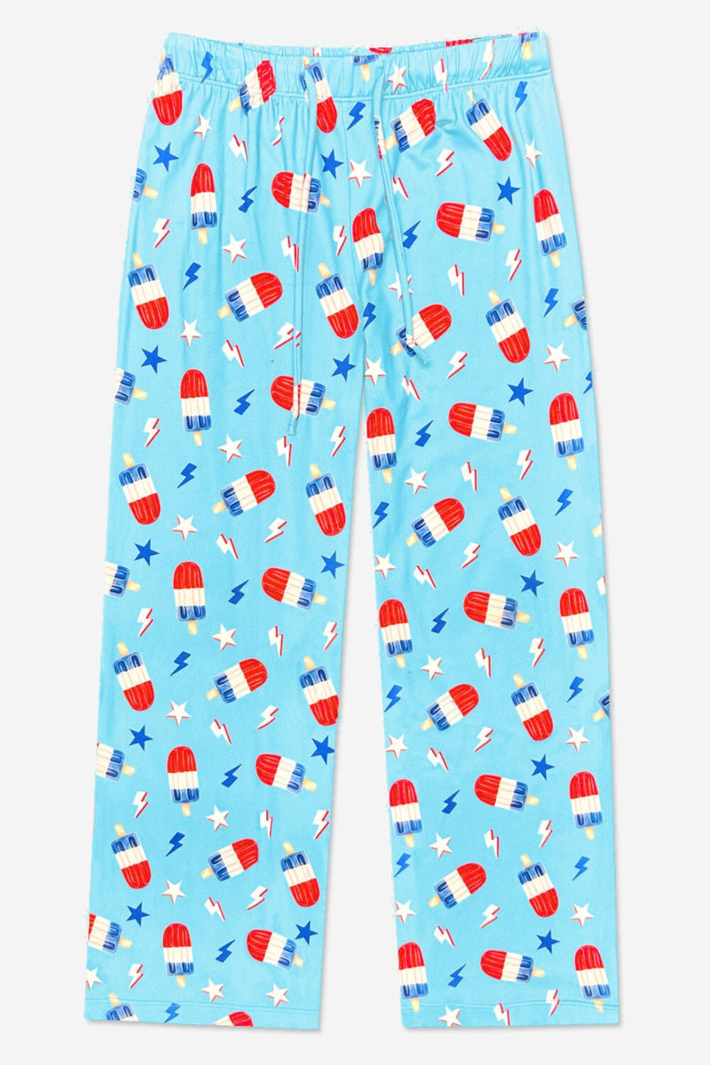 Simply Soft Karate Pant - Ice Blue Bomb Pop