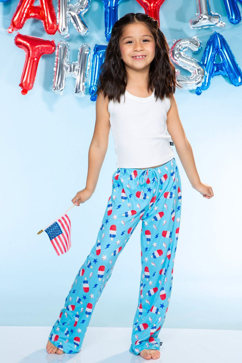 Simply Soft Karate Pant - Ice Blue Bomb Pop - Image 2