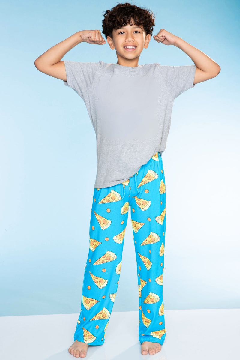 Simply Soft Karate Pant - Blue Pizza - Image 2