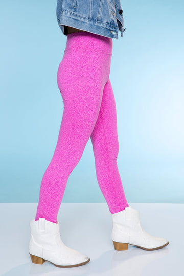 Simply Soft Luxe Mid-Rise Long Legging - Dark Pink - NEW!